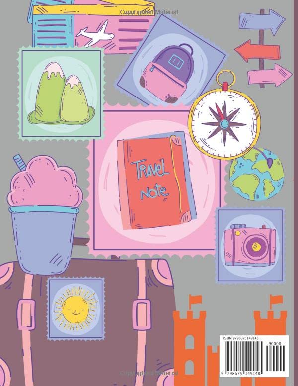 And So The Adventure Begins - Kids' Travel Journal / Diary (6+ years)-Little Travellers
